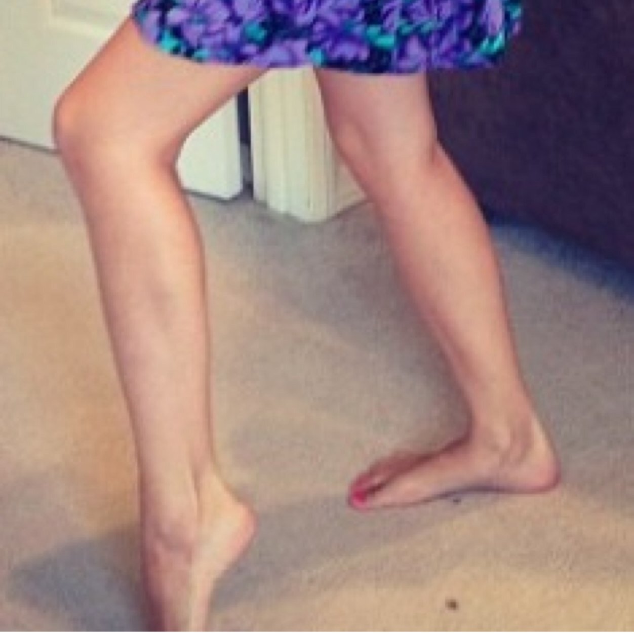 I'm Colleen's Legs.