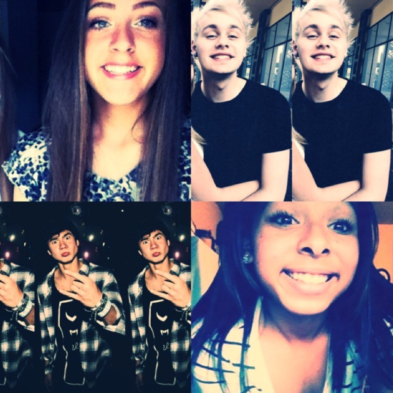 // just two girls crazy in love with four idiots ♡