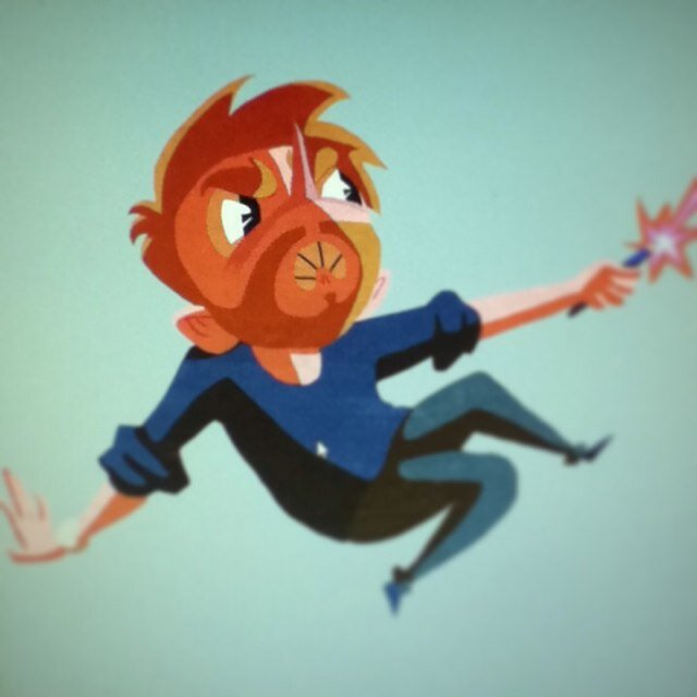 Aspiring, ginger animator trying to shove his foot in as many doors as possible. And occasionally drawing stuff.