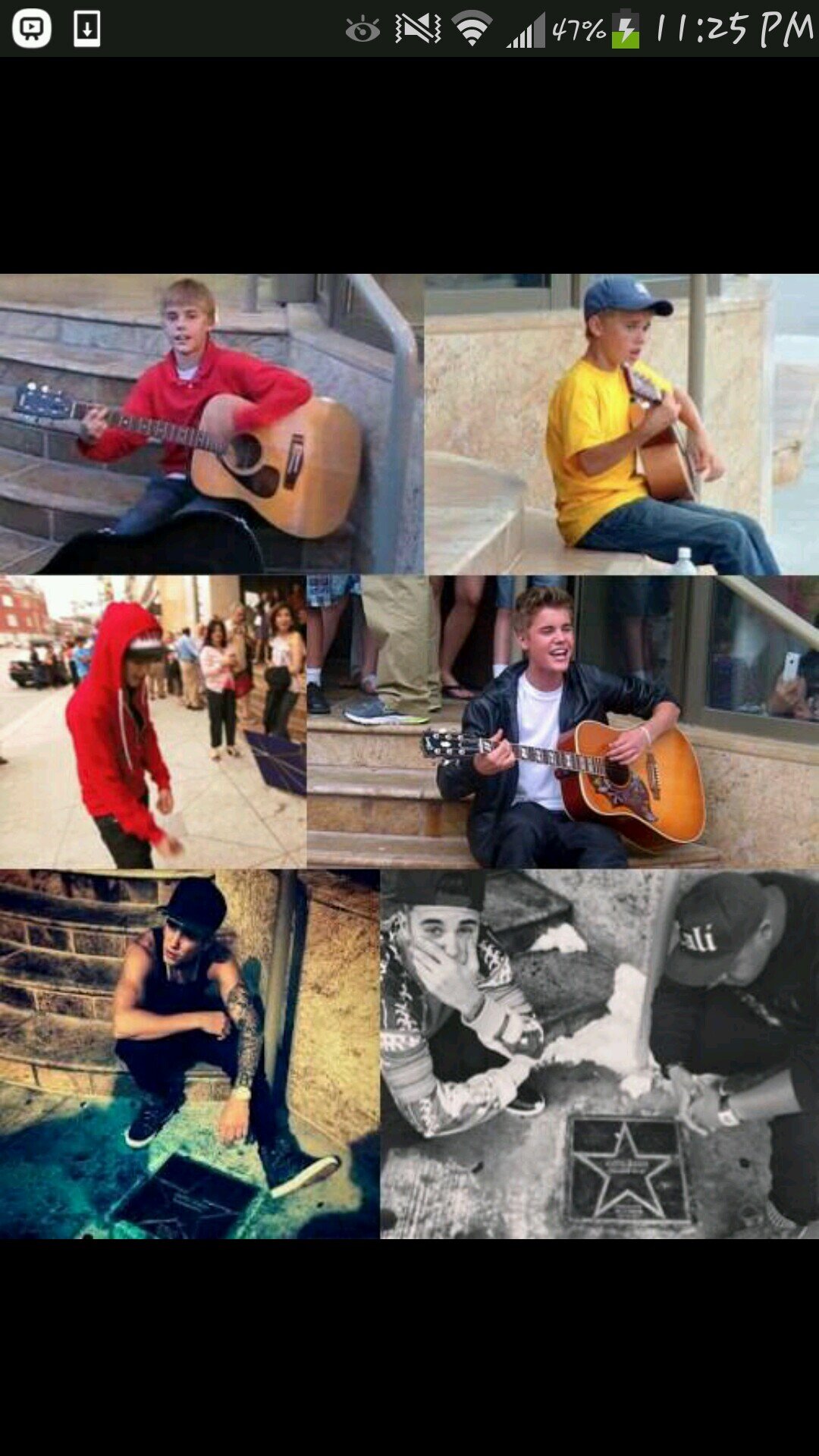 believing in the boy who started on the steps of the Avon theatre with a guitar and water bottle