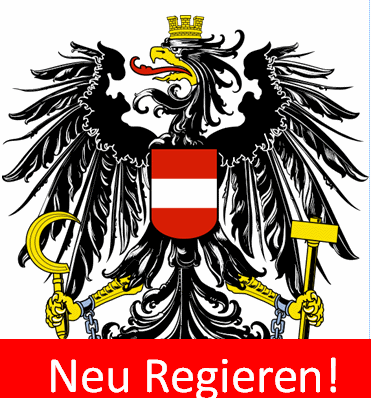 Es wird Zeit das Österreich richtig regiert wird. Mit Vision für mehr als 2 Monate und mehr Programm als Budgetlücken zu füllen.