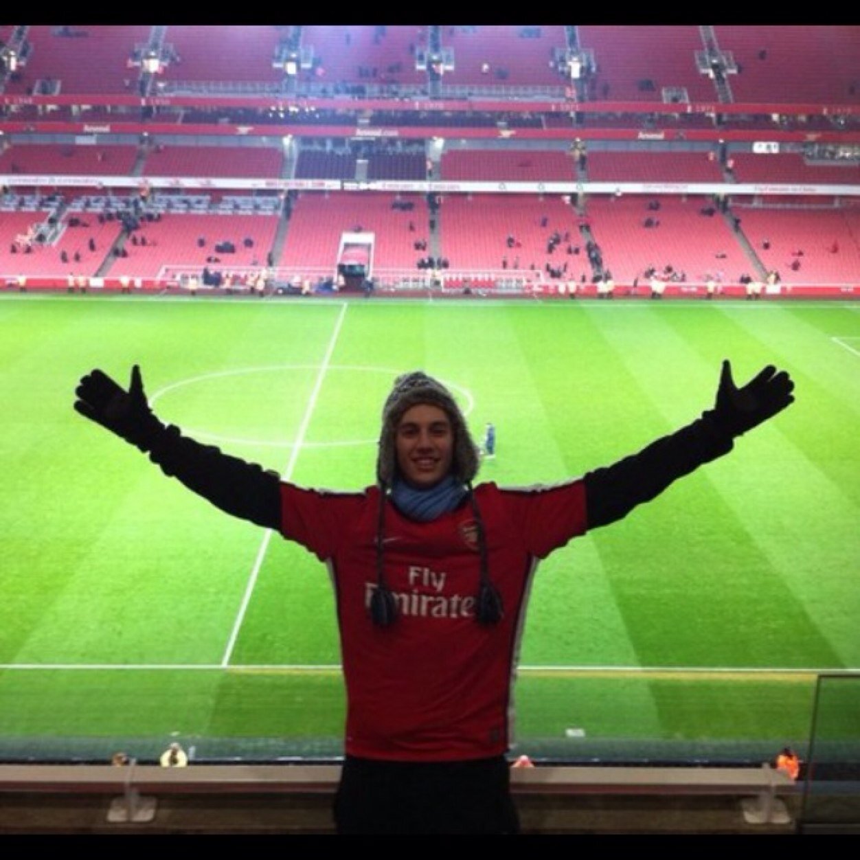 Arsenal season ticket holder. North Bank, Block 7, Row 2. #arsenal