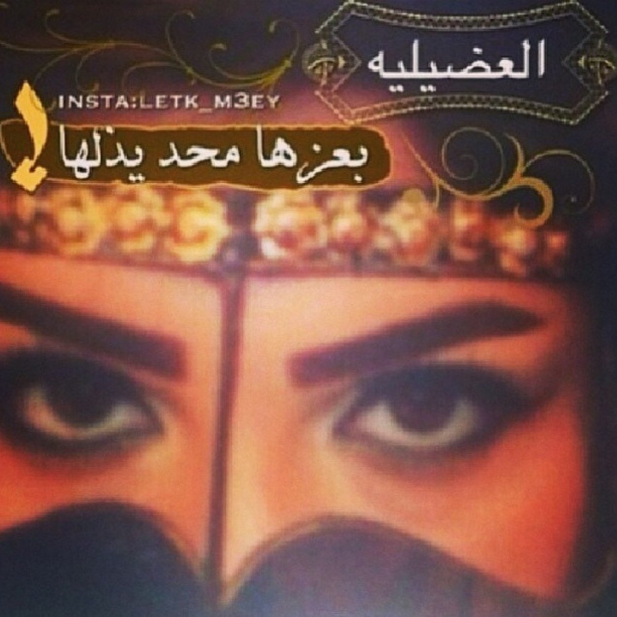 ‏​‏​‏​ماني بنت قحطان ۆلااني بنت شمر   حتى عرق العتبآن ماني بَ حولہ  فيني شمۆخ آلخيل ۆ معانده الزين   يععني شـموخ بــــنت مطير منہو يطولہ