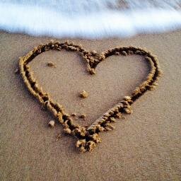I write messages in the sand for £5 and send a digital image by email. I love to be beside the seaside.