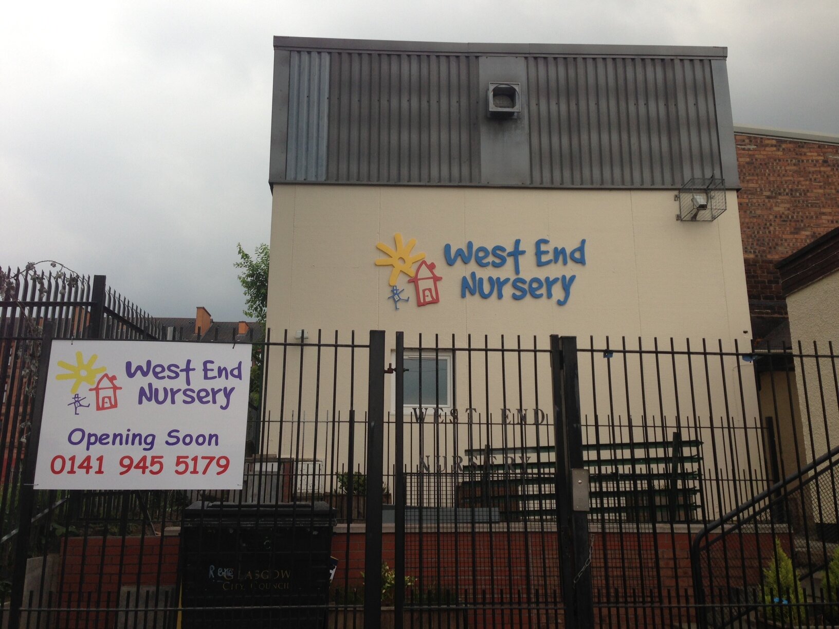 Newly opened nursery located in the West End of Glasgow, providing high quality child care for children aged 6 weeks to 5 years.