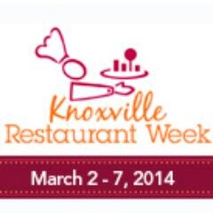 KnoxRestWeek's profile picture. March 2-7, 2014 is a special week of fixed price ($25 & $35) menus at Knoxville restaurants. $5 of every meal benefits Second Harvest. Eat. Drink. Fight Hunger.