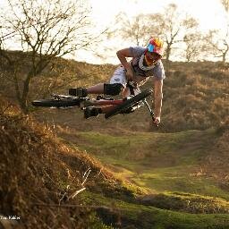 Bicycle riding and hammering steel