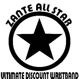 Zante ultimate discount wristband, acceted EVERYWHERE that matters. The best clubs, bars, restaurants & more. Dont accept imitations. Be the best, be an ALLSTAR