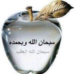 { سُبْحَآنْ آلله وَبِحَمْدِه ، سُبْحَآنْ آلله آلعَظِيمْ } .