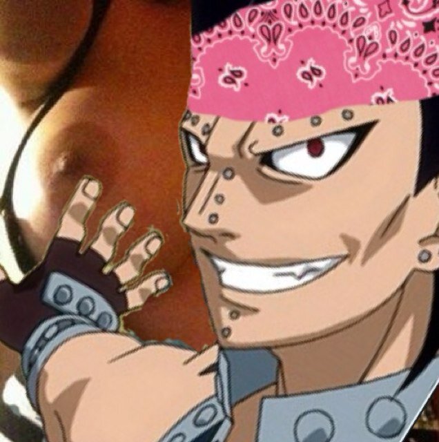 based_gajeel's profile picture. yea I'm part of the #basedguild… need more titties though send them to the #basedguild or @based_gajeel