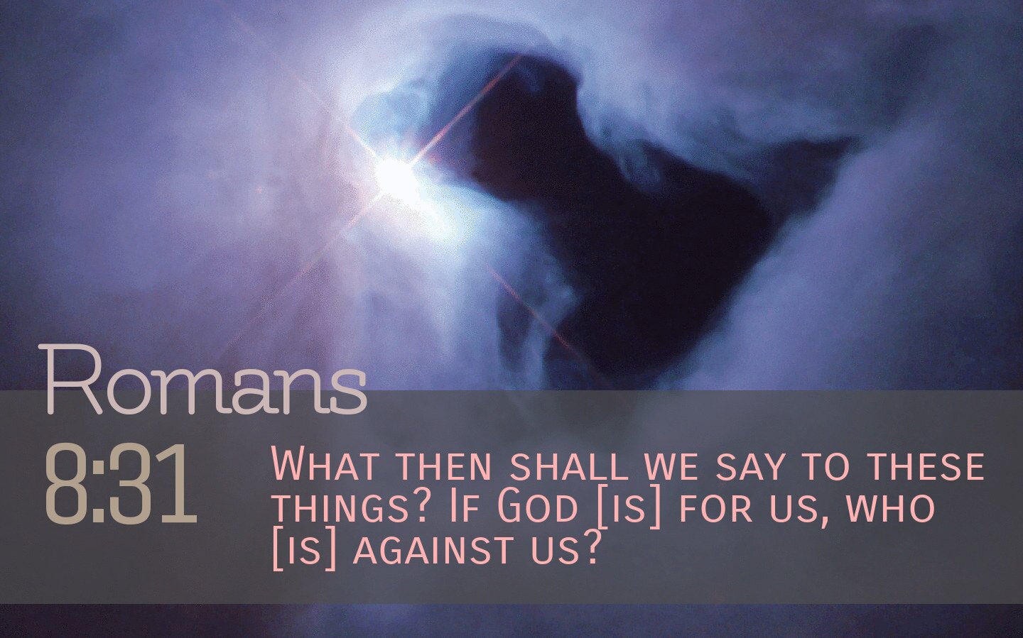 Bible Scriptures set to Hubble telescope images