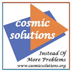 COSMICSOLUTIONS operates more so as a community service in providing info on Lifestyle Choices, IT Empowerment, and Environmental Concerns.