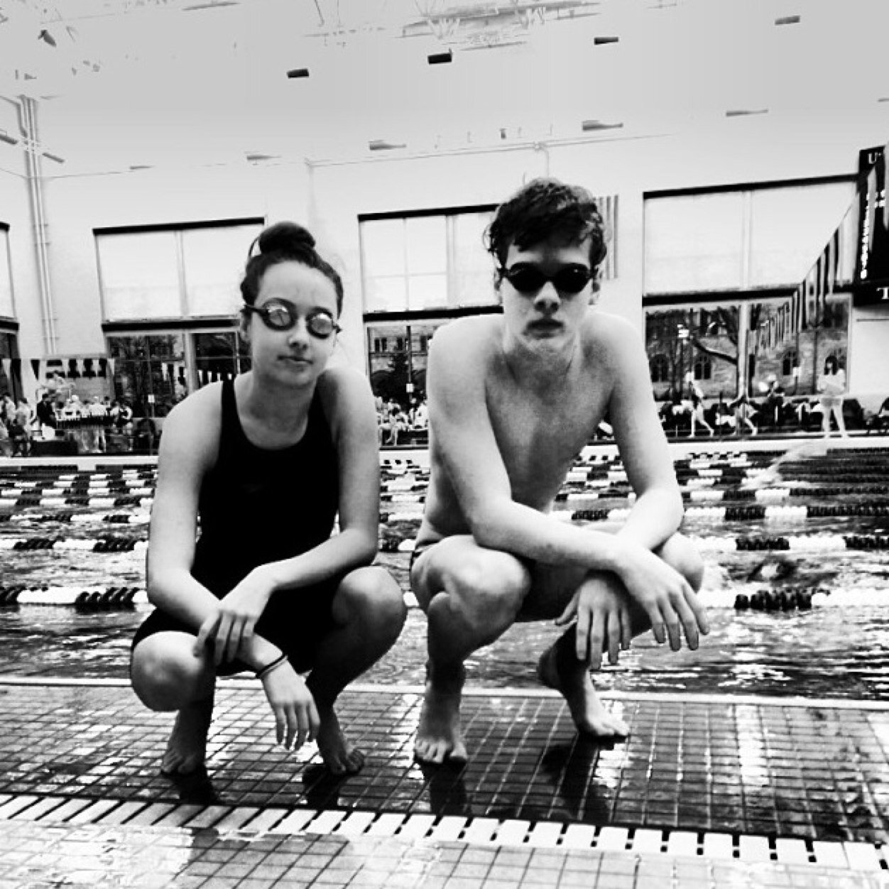 500, 400IM, 200IM, 100IM, 100BR, and 200BR all the way. Distancer not a sprinter. Taken 7.5.13 ❤ #ProjectLG️
