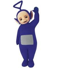 Hello, eu sou um teletubie. Não vejo graça em mim, e vivo pra te infernizar. lalala