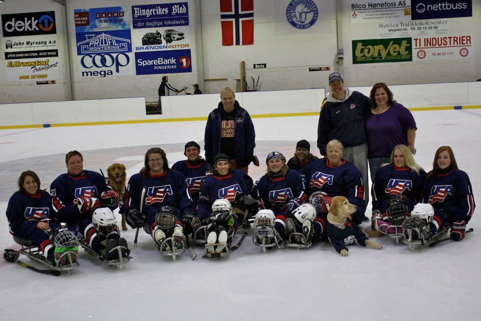 The Official Twitter account of the USA Women's Sledge Hockey Team. Follow us on our road to the Paralympics!