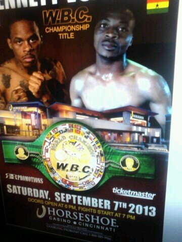 Professional Boxer (lightweight prospect of Ghana)