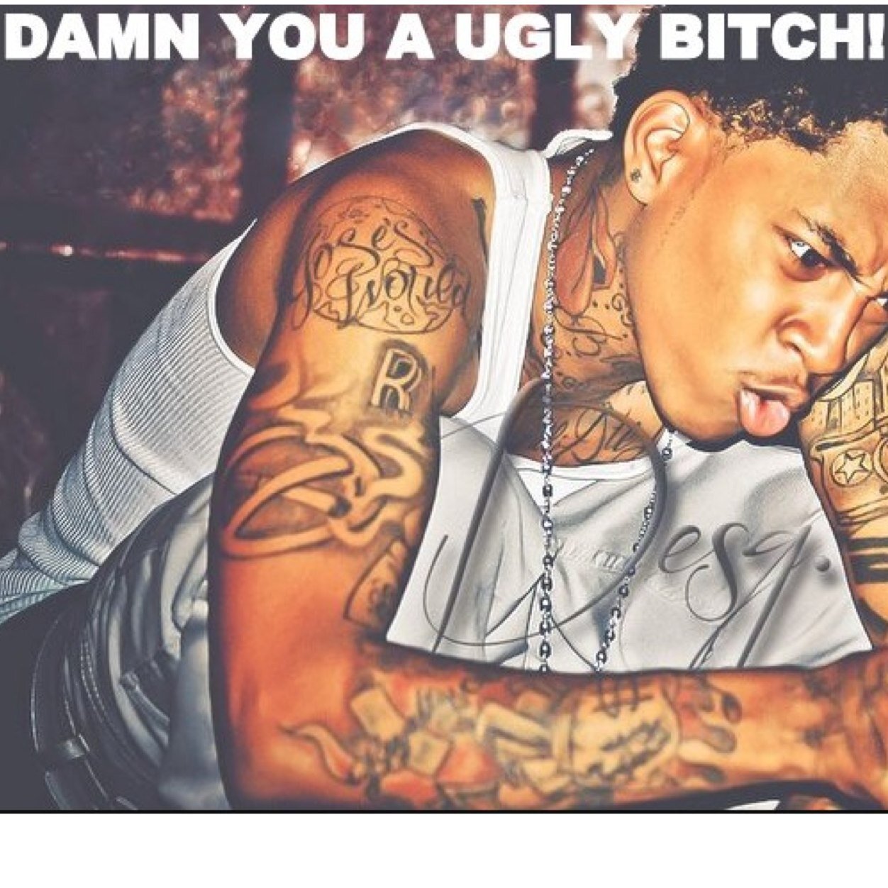 #UglyBitchesBeLike follow the movement