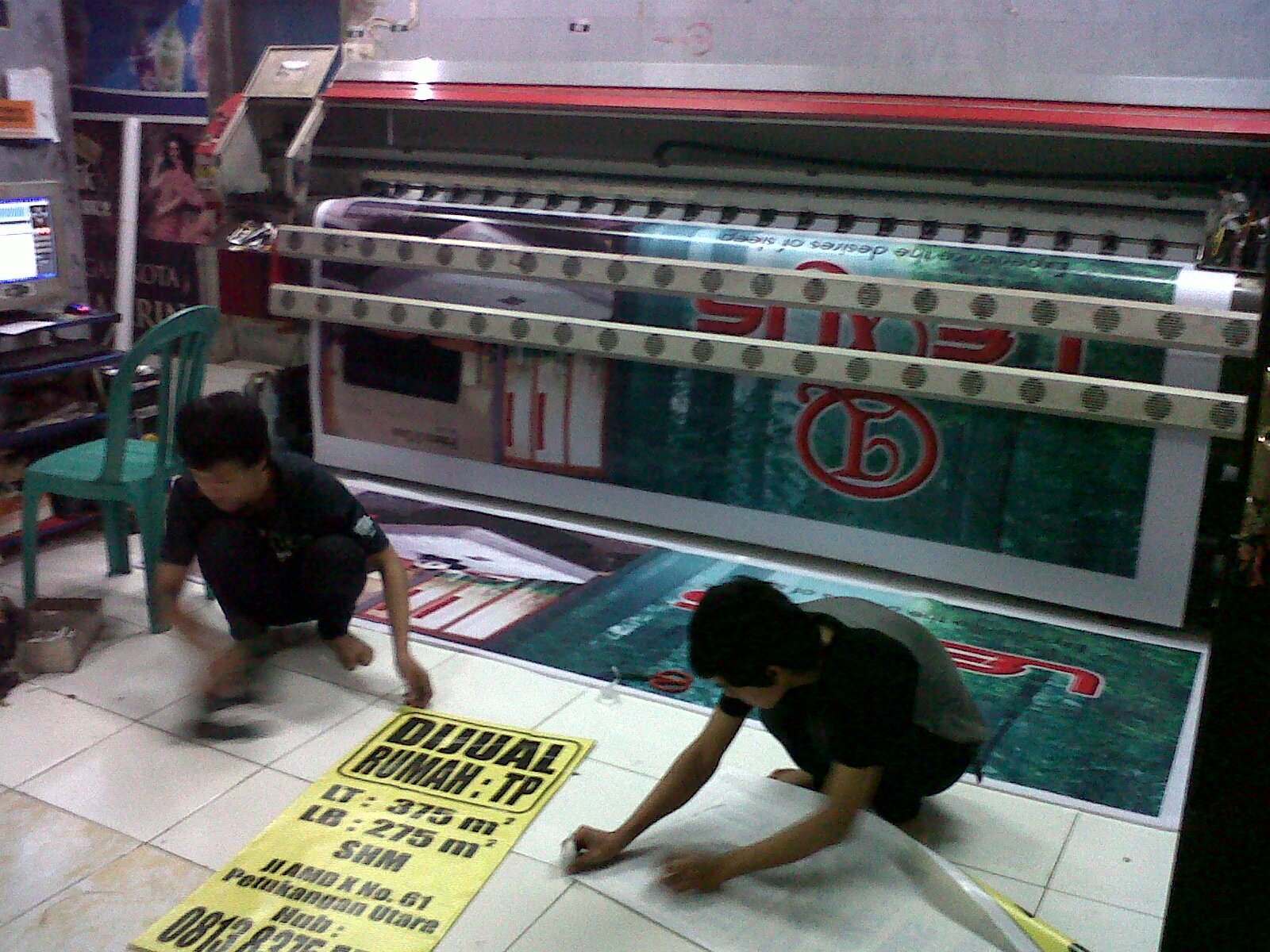 PERCETAKAN SINAR 24 JAM
MELAYANI JASA PERCETAKAN PRINTING DAN SABLON MURAH
Hub. kami:
Telp : 021-7344 0109 / 021-9389 1498
sinar24jam@yahoo.co.id