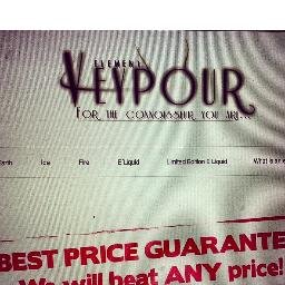 Veypour is an E-Cig and E-Liquid Specialist Company! 
Follow us for updates on special offers!
        See how much you can save TODAY!