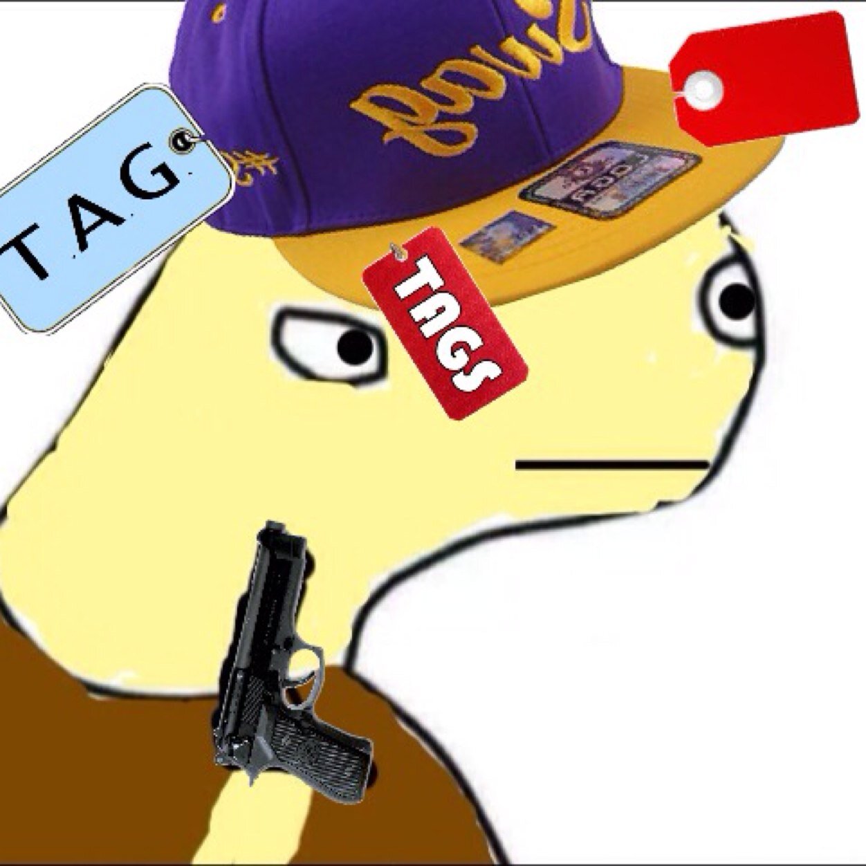 I am teh badest uv dem al. If u aint got sweg den i dnt mes wit yall. 

(Not affiliated with Krispy Kreme Donuts)