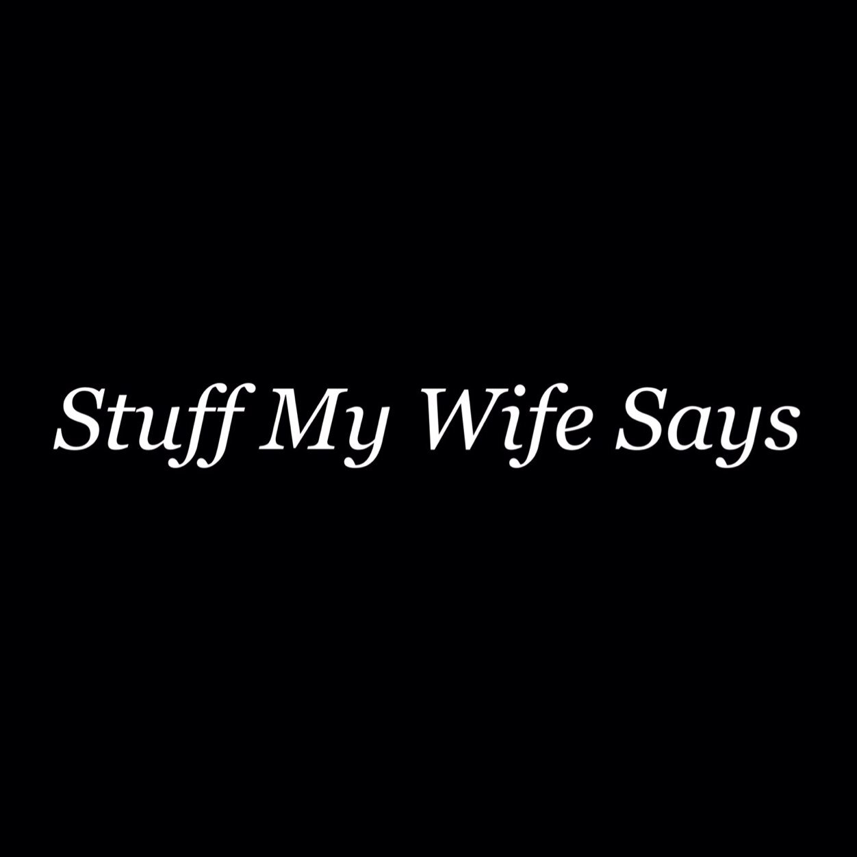 People think random things every day, my wife actually says them.