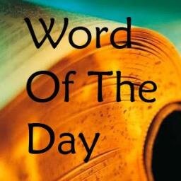 Follow for some logorrhea. Feel free to send me suggestions for the #WordOfTheDay. USE WITH CAUTION