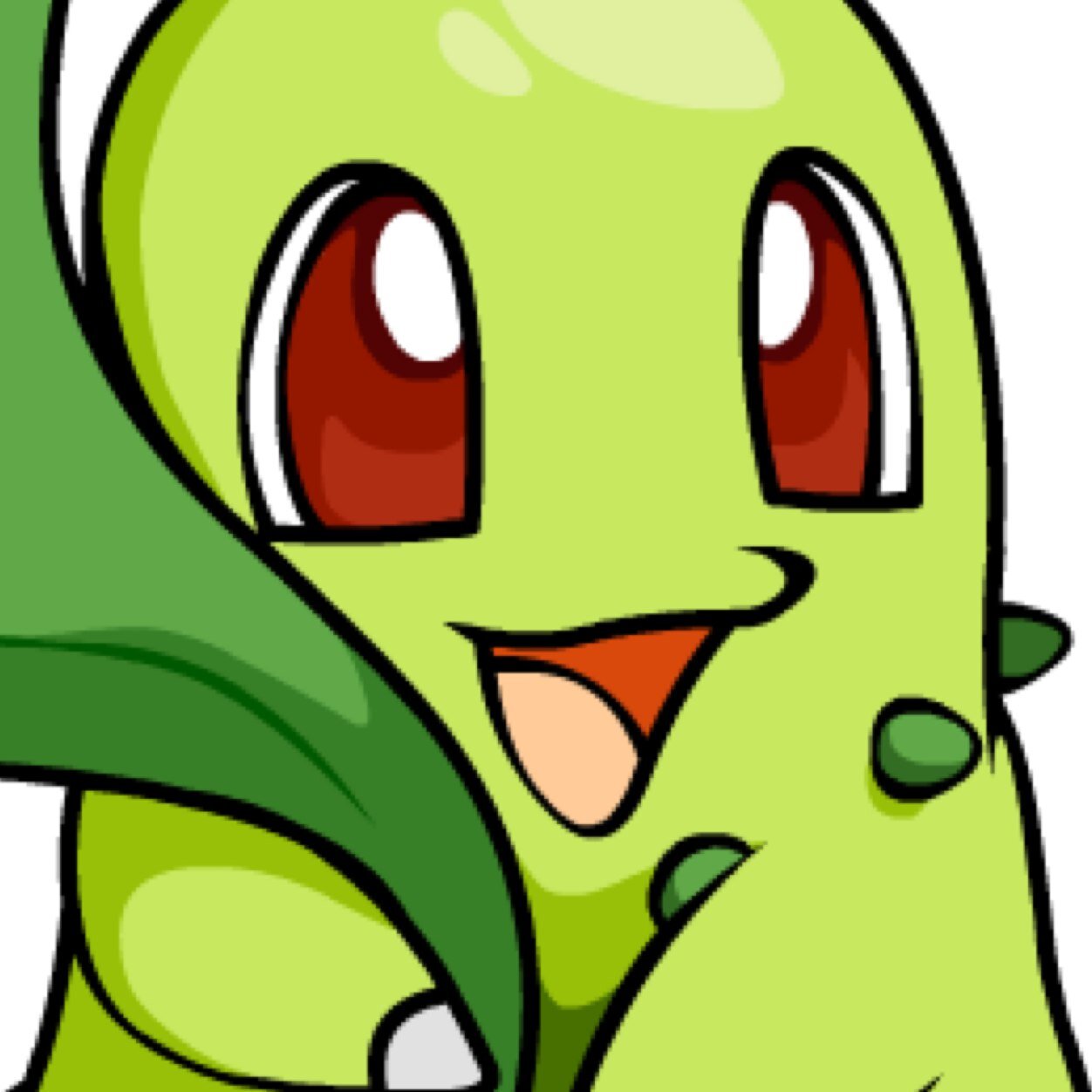 Chik?Chiko!Chikorita! .:.Female Chikorite,Trainer:@KaibaCorpBoss ,Lvl 10,Moves Set:Tackle,Growl,Razor leaf..:.