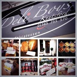 A family run delicatessen , eaterie & purveyors of continental and british meats, cheeses, olives, vinegars, dressings and preserves.  01565 755 570.