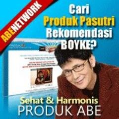 Solusi praktis untuk menjaga kesehatan & keharmonisan keluarga anda. Rekomendasi BOYKE & terdaftar di BPOM RI. Staff Penjualan: HP 081515882442