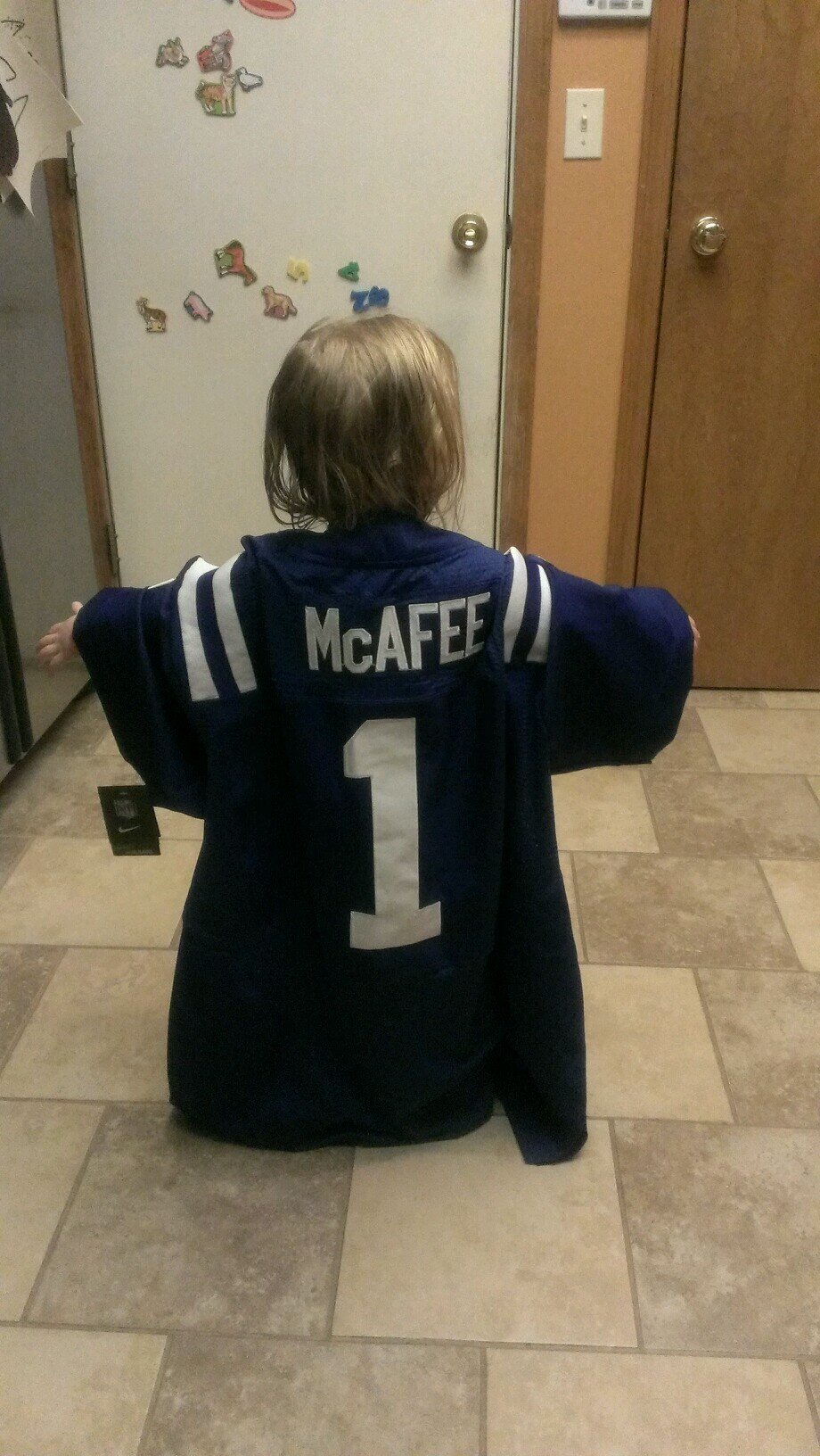 Bleed blue, Biggest fan. Even named my baby girl Peyton, yep after Manning