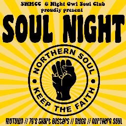 MONTHLY SOUL NIGHT IN CHORLTON, £3 ON THE DOOR!