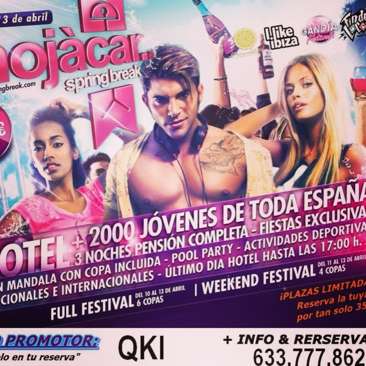 RRPP de Mojacar Closing Festival. Mójacar , Almería ** Rrpp Malaga**