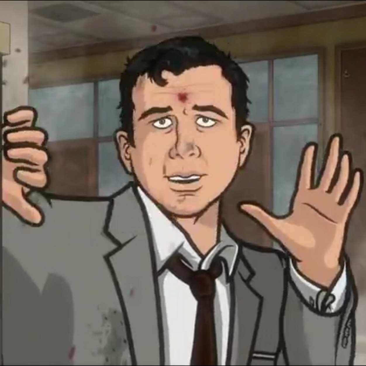 I held the world record for being shot by the longest ricochet. Then I died. #ArcherFX