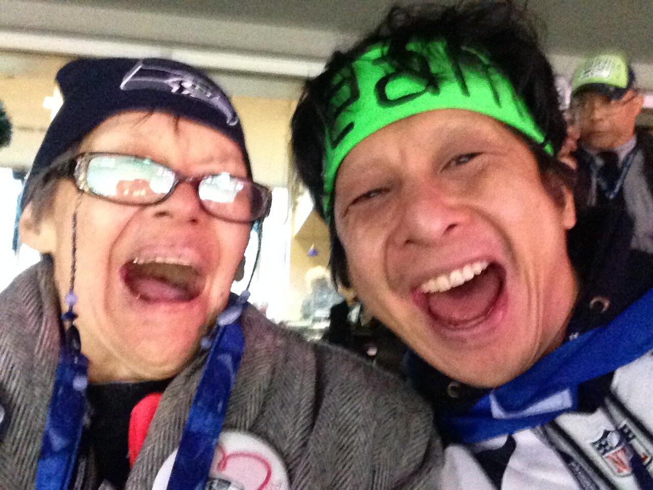 Best Grandmaw EVER from Stockton, CA, mother to the very famous @Geoteaming CEO and @Wiley Author, @bigkid. Go @Seahawks!