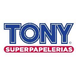 Bienvenidos a la cuenta oficial de Tony Superpapelerías ¡Ya lo sabes! Por calidad, surtido y precio ¡POR TODO TONY! Líder Nacional en precios bajos.