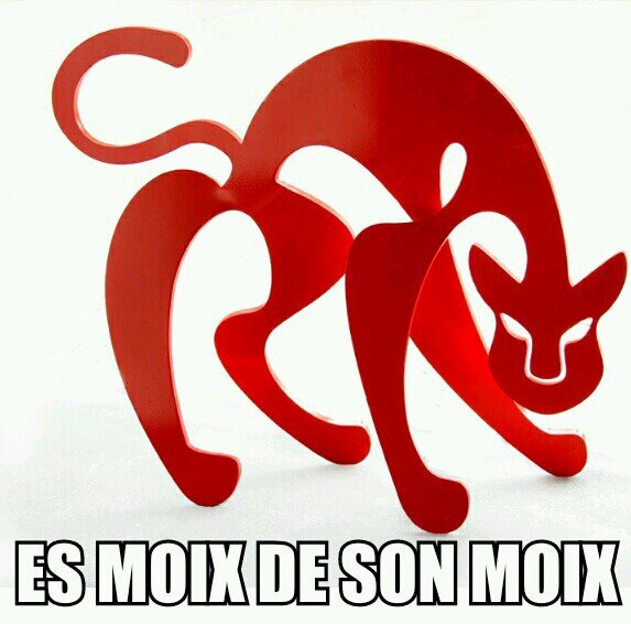 Es moix que sempre anima al real Mallorca , guanyi o perdi , MALLORCA !! MALLORCA !!! MALLORCA !!!