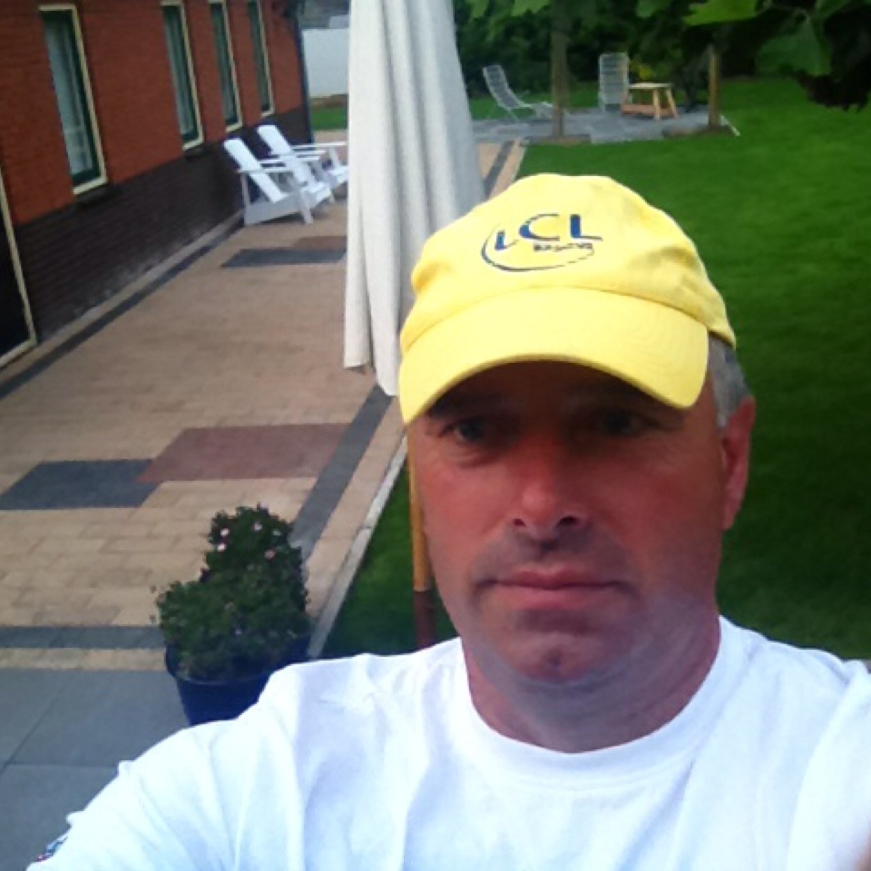 fan van wielersport en timmerman .john