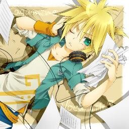 Hey, Len Kagamine here! 02 Vocaloid and I love bananas!
