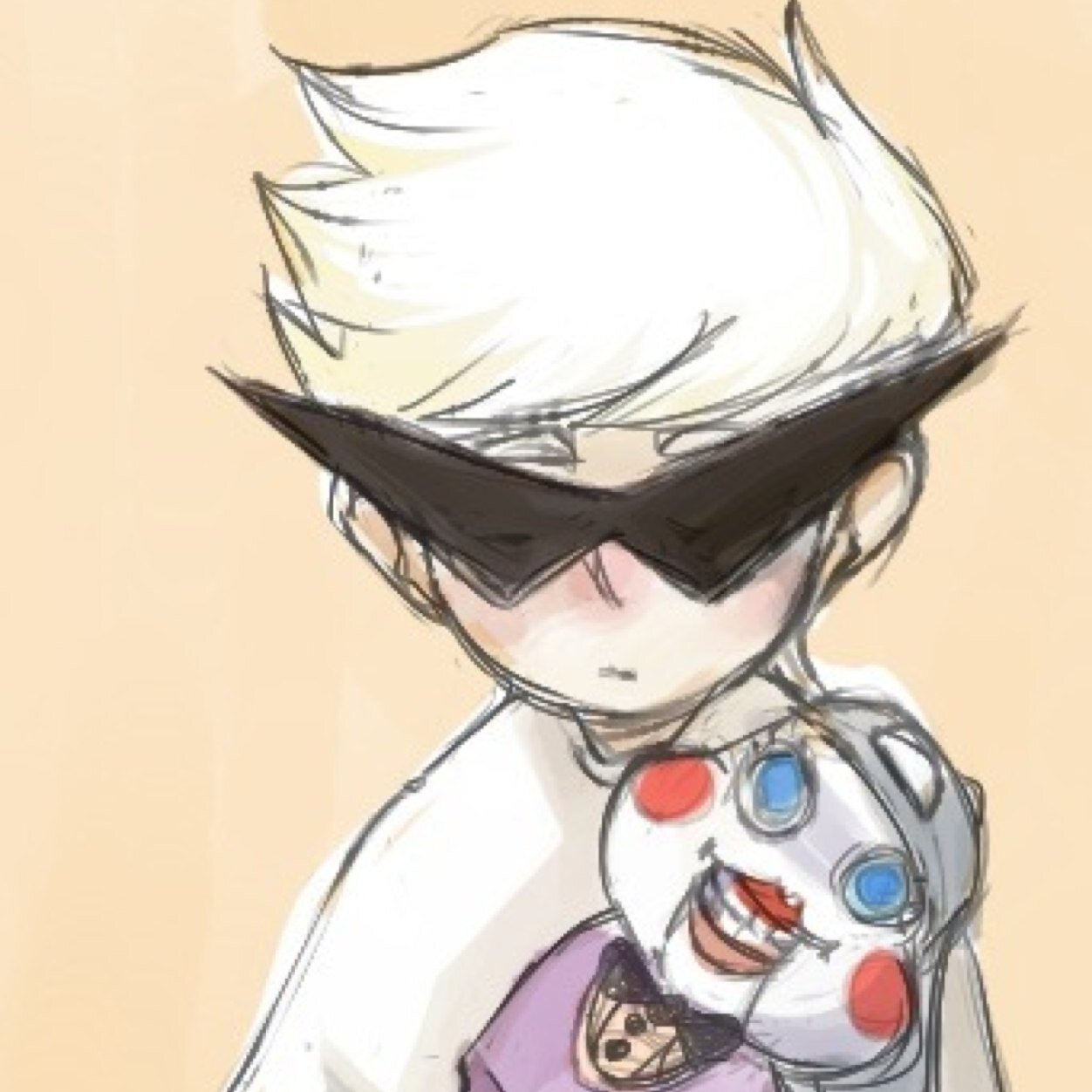 I don't like talkin' much, and big people kind of scare me. I just wan' finger paint and chill with my big bro, 'dig? {Little Dirk Strider rp, strictly sfw!}