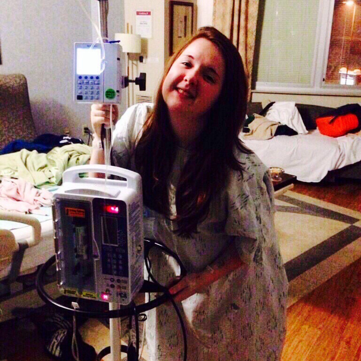 Keep Fighting Chelsea. Fuck you Cancer. #PrayForChelsea #OvarianCancer follow the beautiful girl, @WifeAdventures