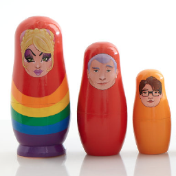 In support of equality and the #LGBT community. Proceeds support @GLISAInt.