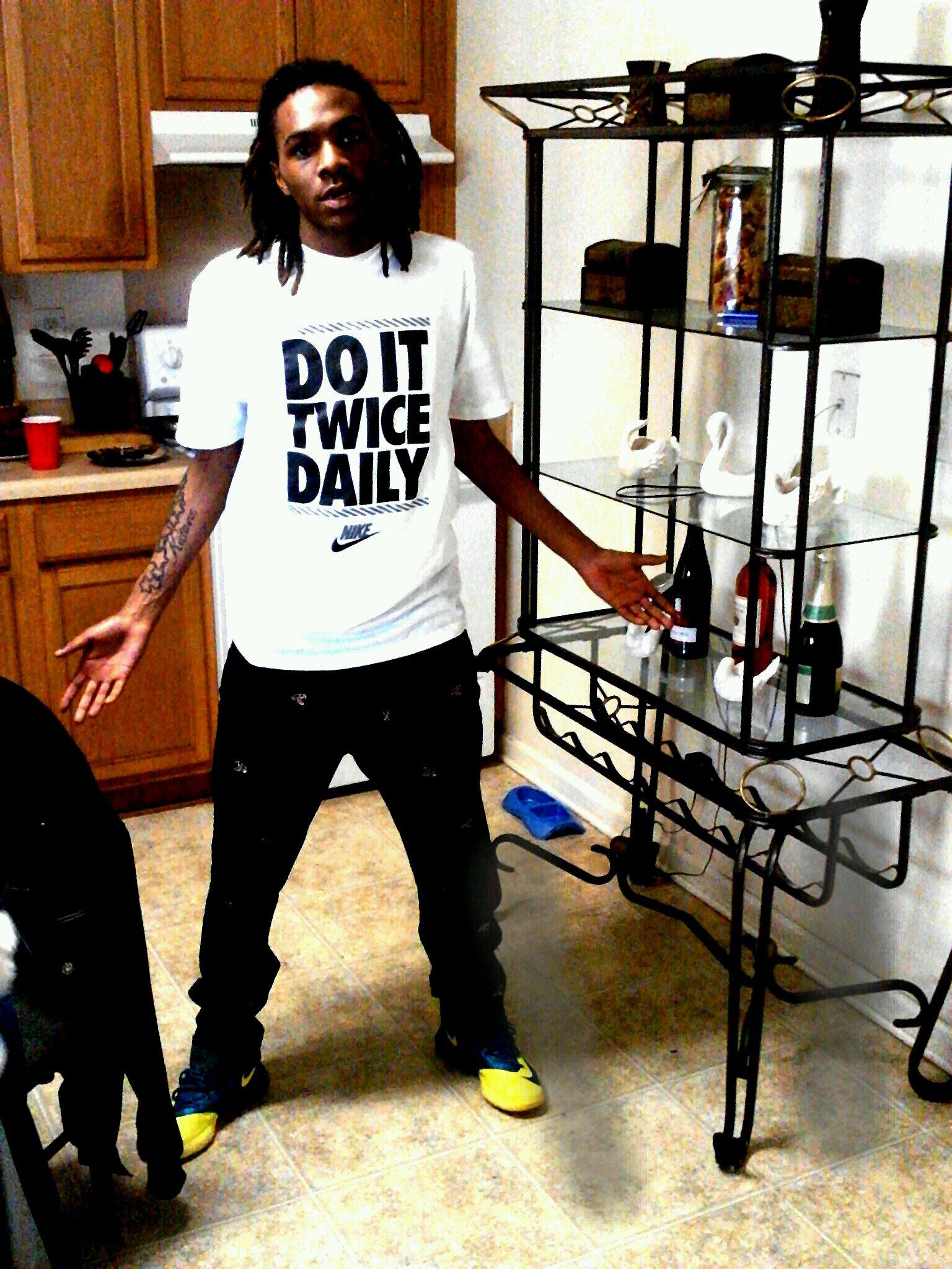Almighty of da mollys ready to pop some  NTF on top of err thang free my nigga Moochie the streets on wait