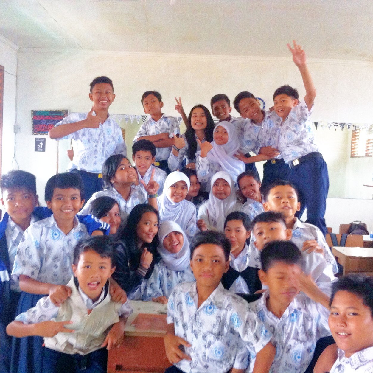 Anak didiknya bapak hadi.