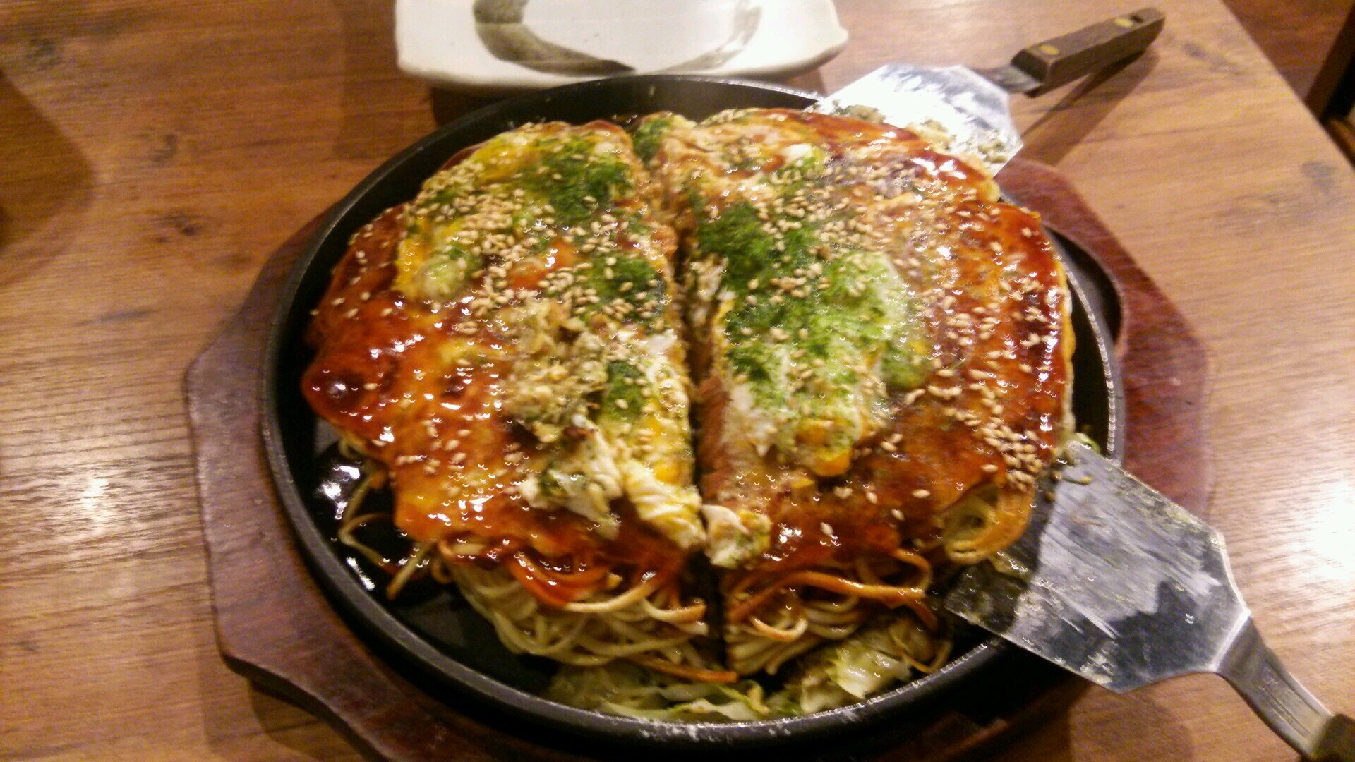 広島ゆーたらお好み焼きじゃろおー    #友の当選報告　←よく忘れる