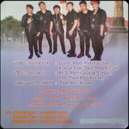 MnG&Mini Concert SMASH 24Mei2014 | HTM: VVIP 950k, VIP 650K, Reg 350k, MiniConcert 175k | Follow new acc @mngkonser_SMG