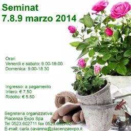 SeminatPiacenza's profile picture. Mostra Mercato delle Piante Ornamentali e Agrarie, Florivivaismo, Sementi e Attrezzature per Giardinaggio e Orticoltura Amatoriali.