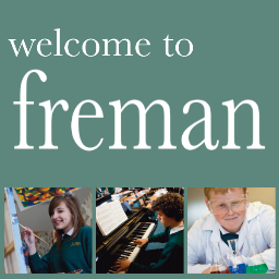 For the latest Freman College information, please follow us on Facebook:
https://t.co/qbA3b7H2oy