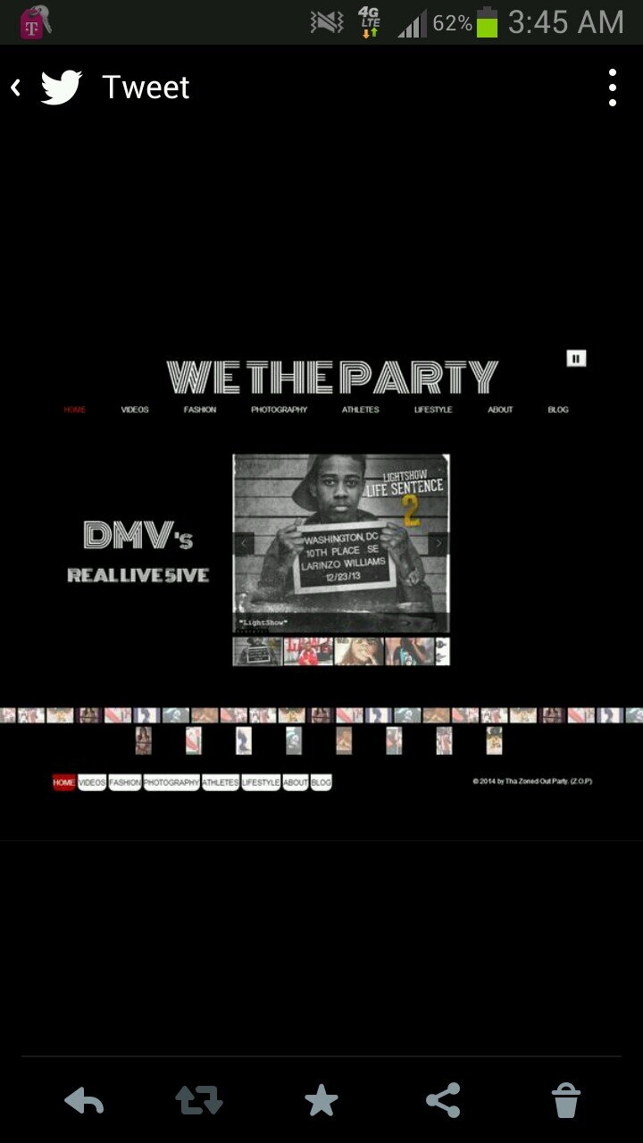 #WeThaParty This official twitter page for the DMV's promotion website for all #DMV entertainers. Go follow our IG: Dmv_We_Tha_Party