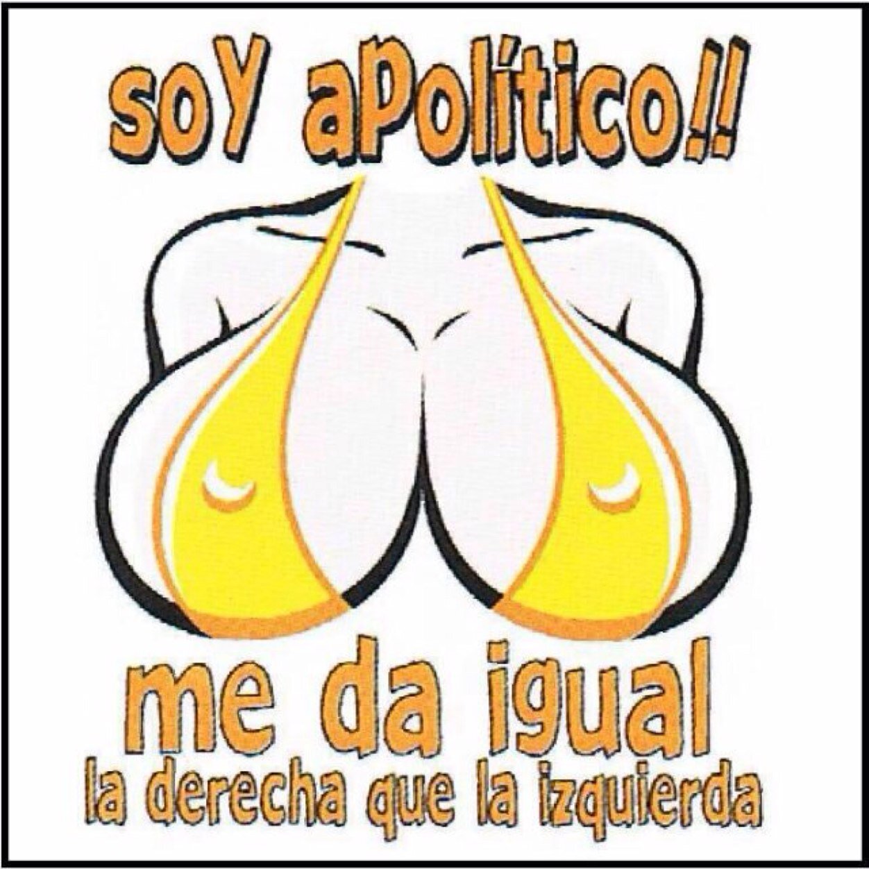 Mis opiniones no comprometen a la mujer que me pario.