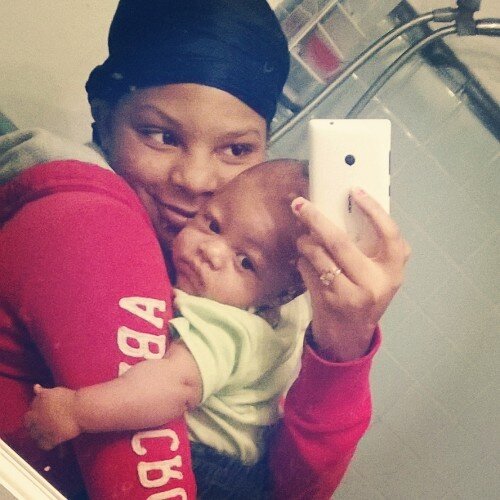 #love Being a Mommy to my lil man # I Love My Lil Man #Marqeese Jr . #Just Him And Mommy 9/28/13